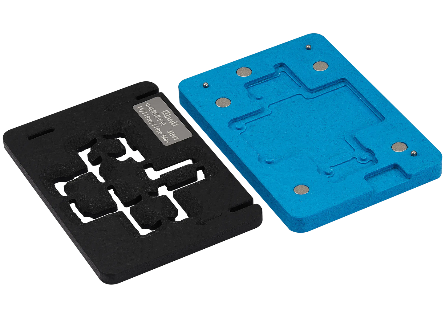 Middle Frame 3 in 1 Reballing Platform With Stencils Station For iPhone 11 / 11 Pro / 11 Pro Max (Qianli)