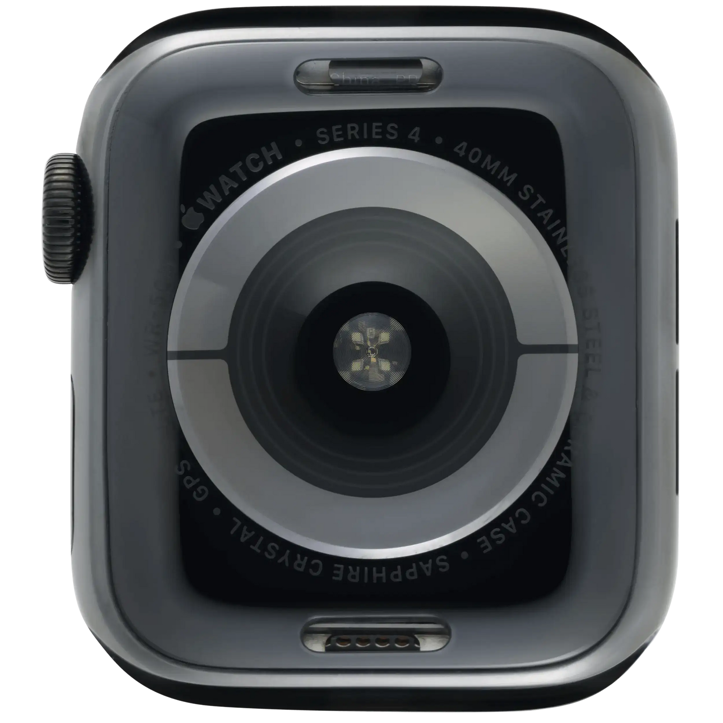 Housing Assembly Compatible For Watch Series 4 (40MM) (Used OEM Pull: Grade A) (Stainless / Space Black)