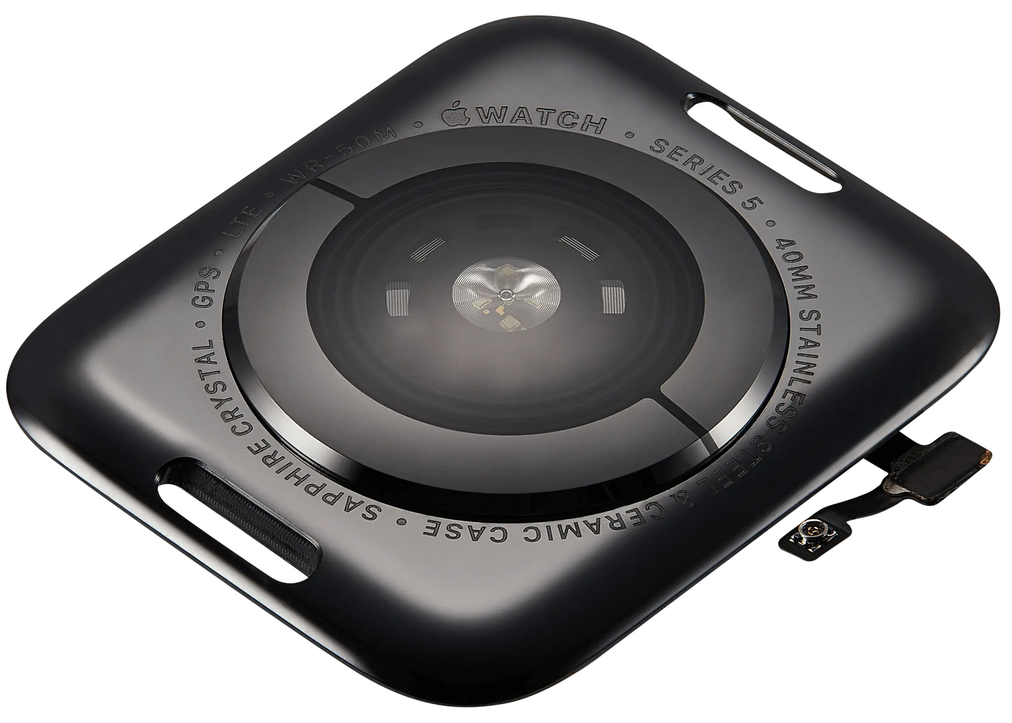 Back Cover Assembly For Watch Series 5 (40mm) (LET Version) (Stainless / Space Black)