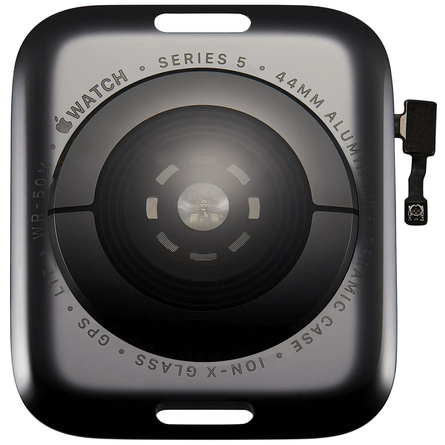 Back Cover Assembly For Watch Series 5 (44mm) (LET Version) (Aluminum / Space Black)