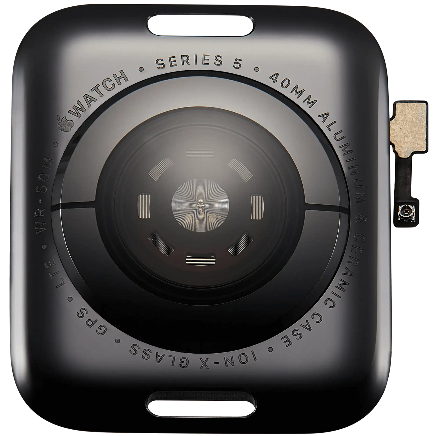 Back Cover Assembly For Watch Series 5 (40mm) (LET Version) (Aluminum / Space Black)