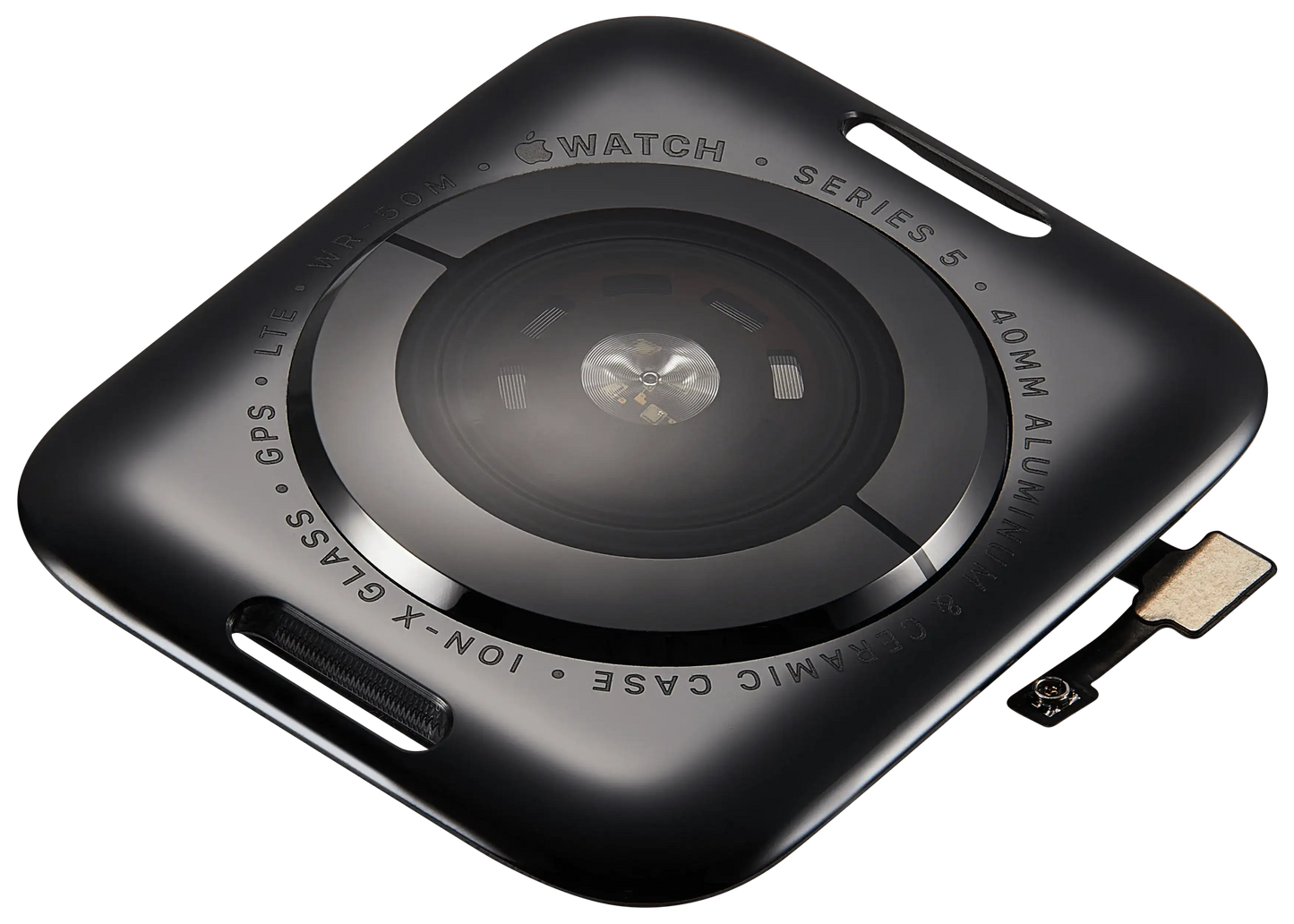 Back Cover Assembly For Watch Series 5 (40mm) (LET Version) (Aluminum / Space Black)