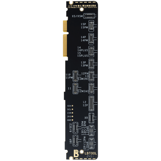 Rear Camera / Radar Read And Write Adaptor Board For iPhone 8-15 Pro Max (Does Not Include 15,16 Series Radar Interface) (LB TOOL)