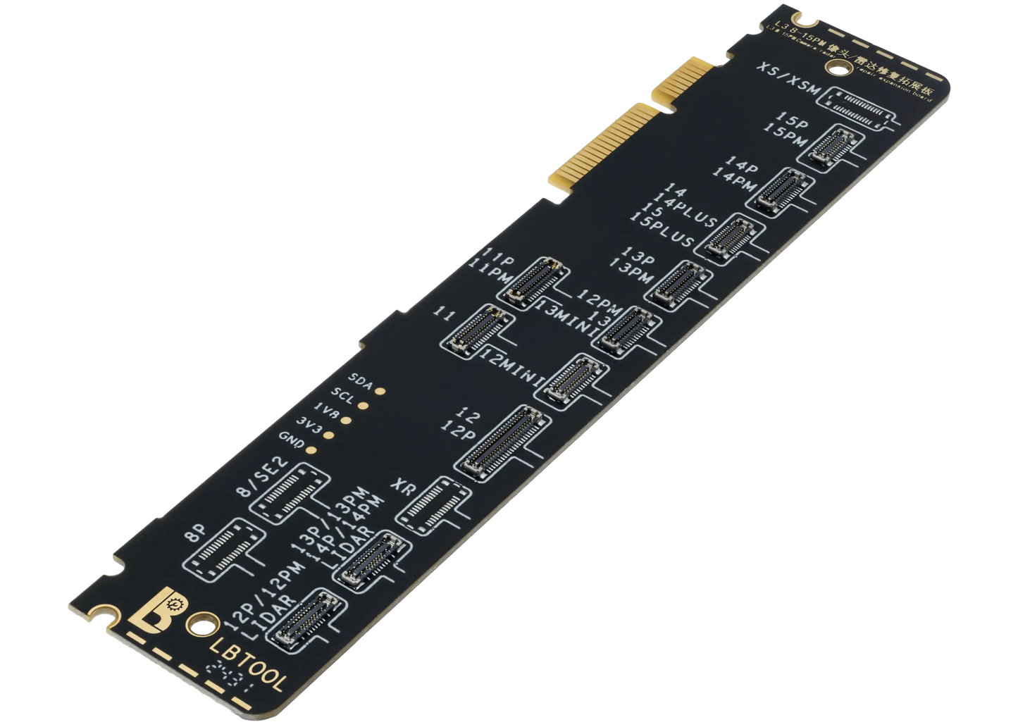 Rear Camera / Radar Read And Write Adaptor Board For iPhone 8-15 Pro Max (Does Not Include 15,16 Series Radar Interface) (LB TOOL)