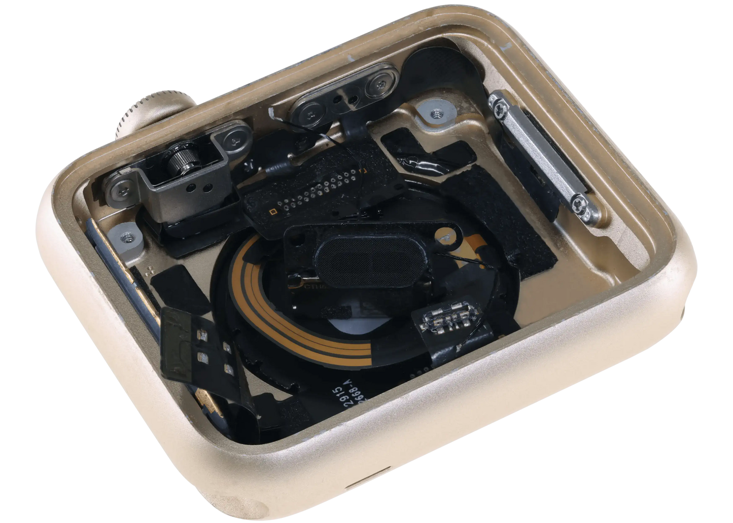 Housing Assembly Compatible For Watch Series 1 (42MM) (Used OEM Pull: Grade A) (Cellular Version) (Aluminum / Gold)