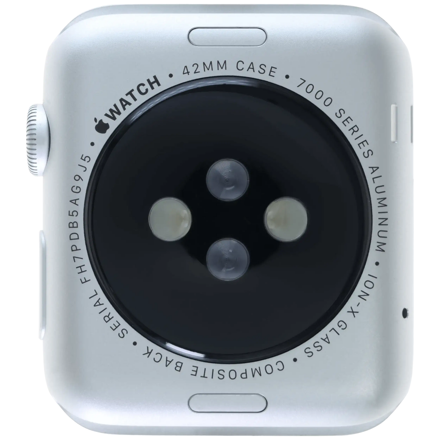 Housing Assembly Compatible For Watch Series 1 (42MM) (Used OEM Pull: Grade A) (Cellular Version) (Aluminum / Silver)