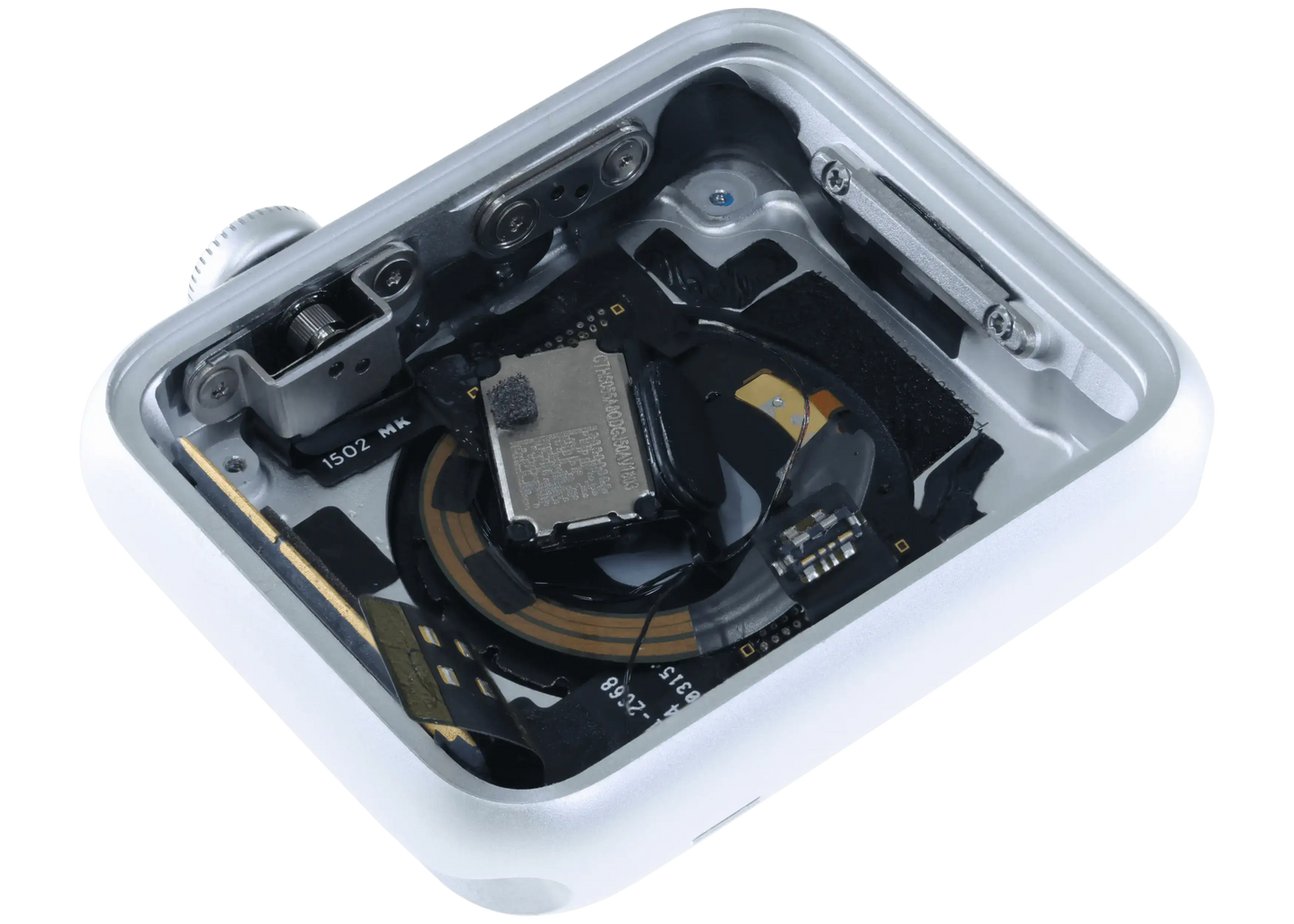 Housing Assembly Compatible For Watch Series 1 (42MM) (Used OEM Pull: Grade A) (Cellular Version) (Aluminum / Silver)