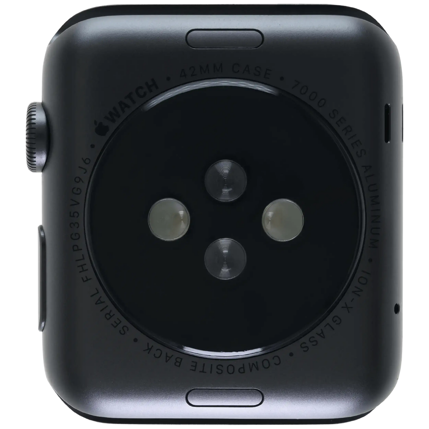 Housing Assembly Compatible For Watch Series 1 (42MM) (Used OEM Pull: Grade A) (Cellular Version) (Aluminum / Space Black)
