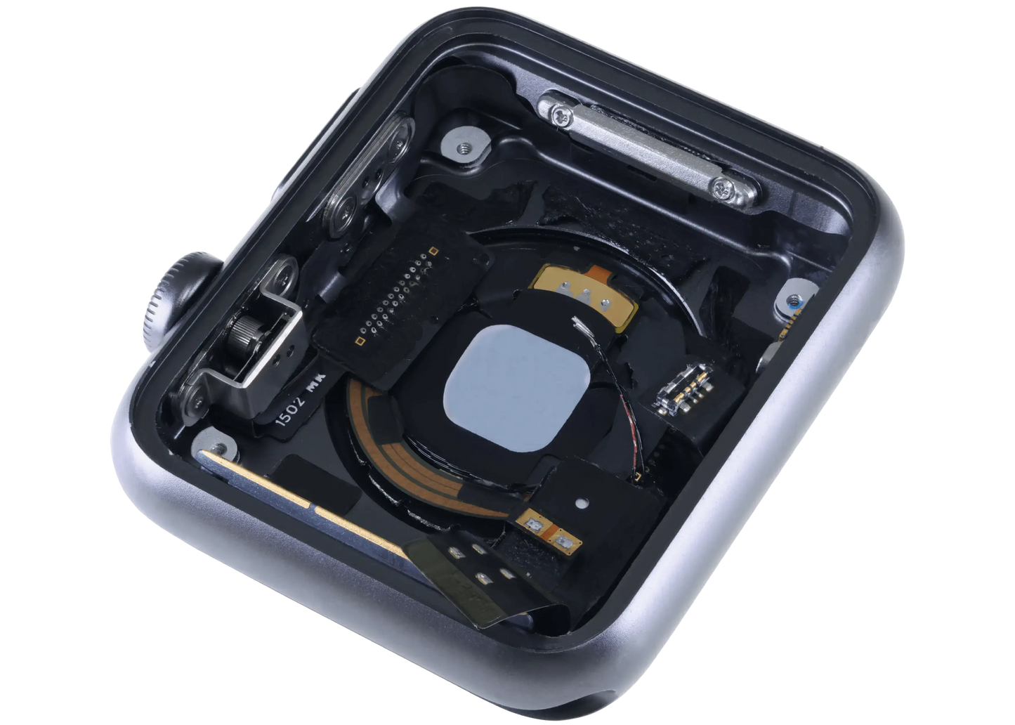 Housing Assembly Compatible For Watch Series 1 (42MM) (Used OEM Pull: Grade A) (Cellular Version) (Aluminum / Space Black)