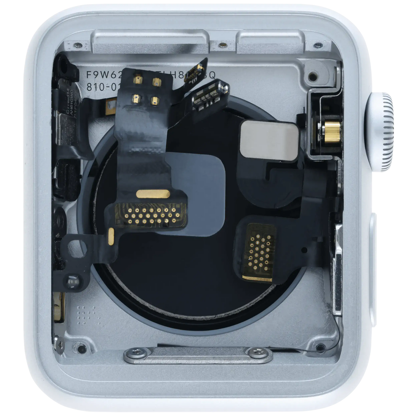 Housing Assembly Compatible For Watch Series 2 (38MM) (Used OEM Pull: Grade A) (Cellular Version) (Aluminum / Silver)