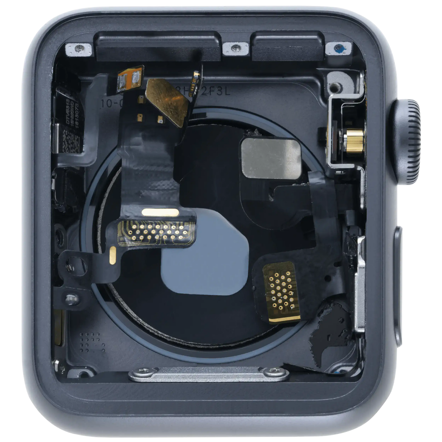Housing Assembly Compatible For Watch Series 2 (38MM) (Used OEM Pull: Grade A) (Cellular Version) (Aluminum / Space Black)