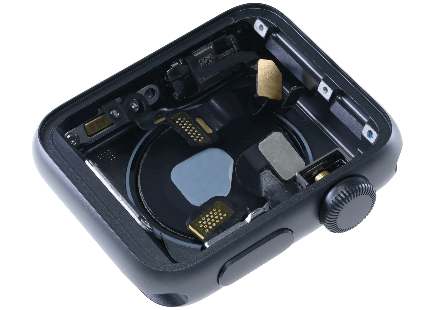 Housing Assembly Compatible For Watch Series 2 (38MM) (Used OEM Pull: Grade A) (Cellular Version) (Aluminum / Space Black)