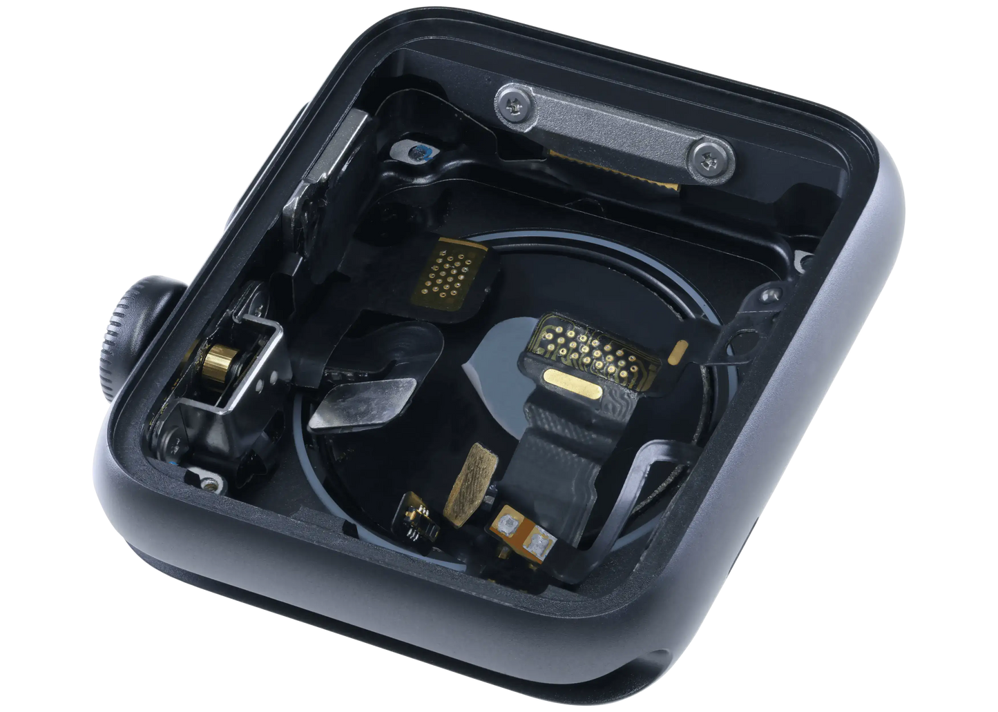 Housing Assembly Compatible For Watch Series 2 (38MM) (Used OEM Pull: Grade A) (Cellular Version) (Aluminum / Space Black)