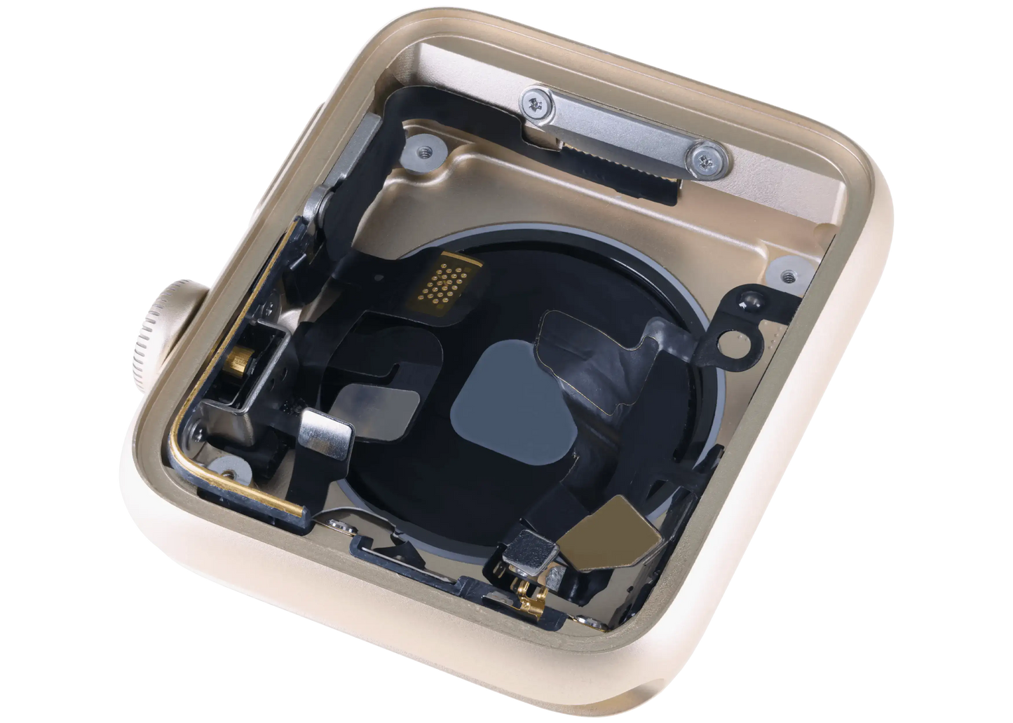 Housing Assembly Compatible For Watch Series 2 (42MM) (Used OEM Pull: Grade A) (Cellular Version) (Aluminum / Gold)