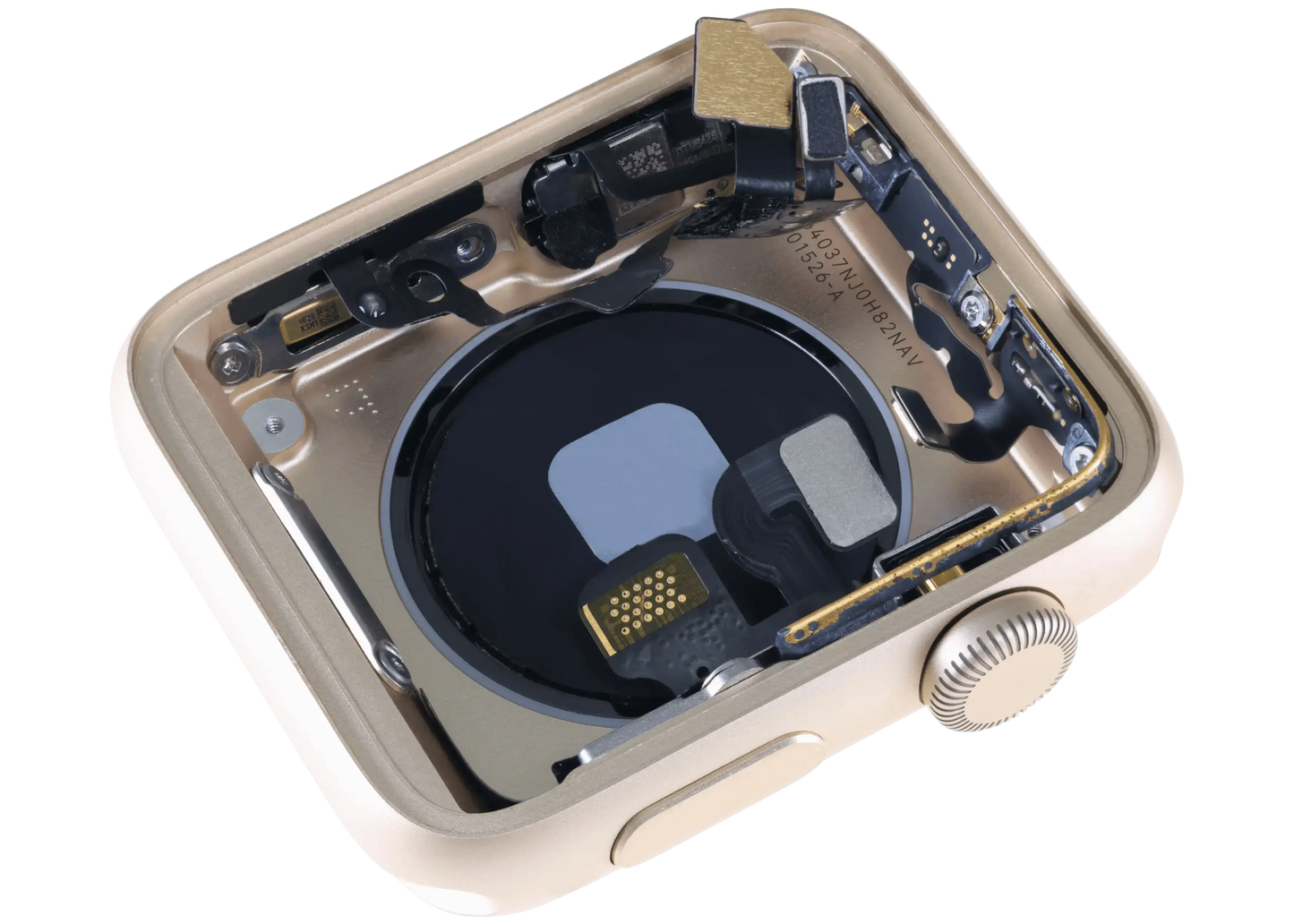 Housing Assembly Compatible For Watch Series 2 (42MM) (Used OEM Pull: Grade A) (Cellular Version) (Aluminum / Gold)