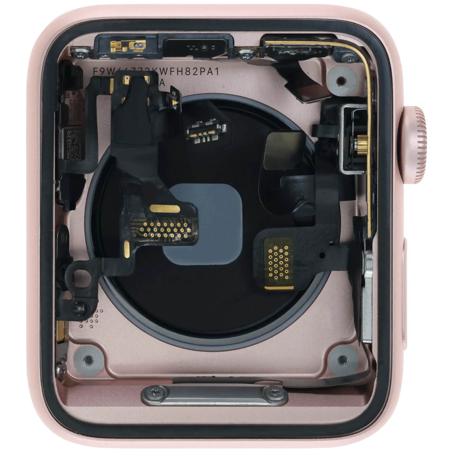 Housing Assembly Compatible For Watch Series 2 (42MM) (Used OEM Pull: Grade A) (Cellular Version) (Aluminum / Rose Gold)