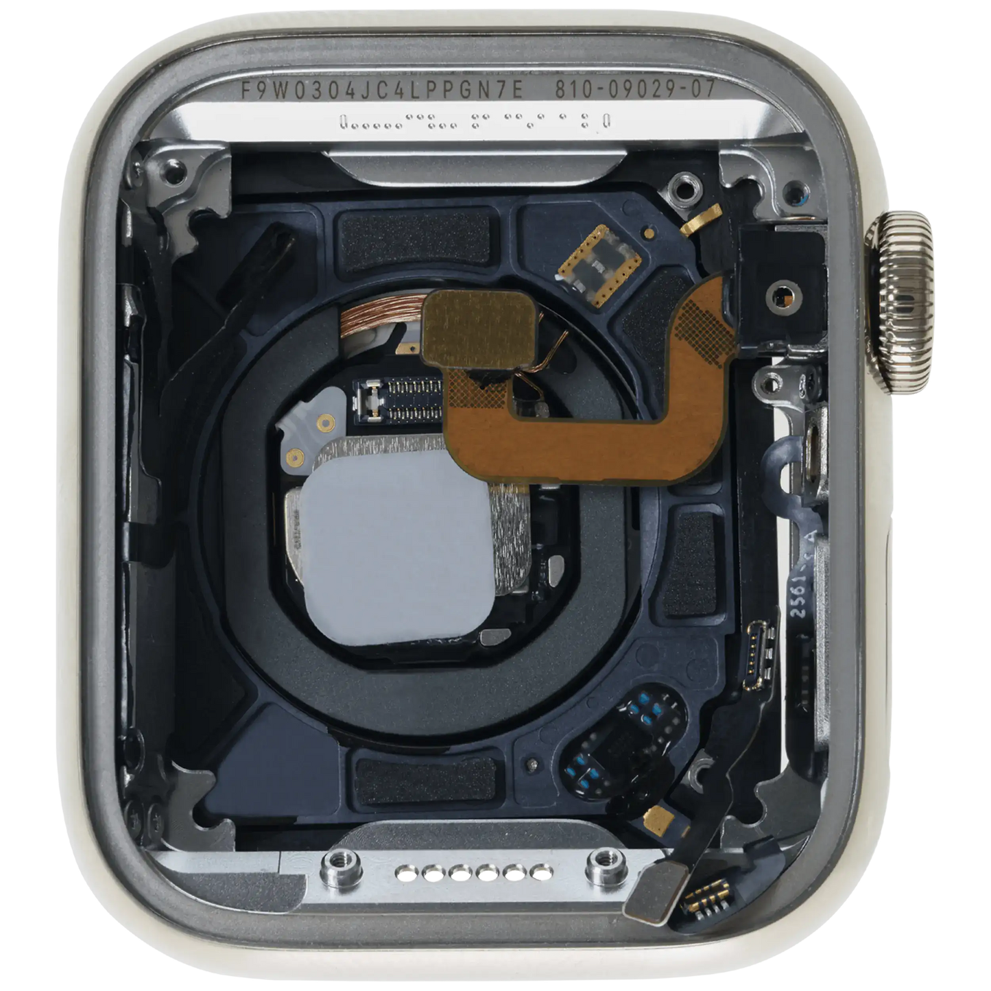 Housing Assembly Compatible For Watch Series 6 (40MM) (Used OEM Pull: Grade A) (Stainless / Gold)