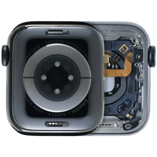 Housing Assembly Compatible For Watch Series 6 (40MM) (Used OEM Pull: Grade A) (Stainless / Space Black)