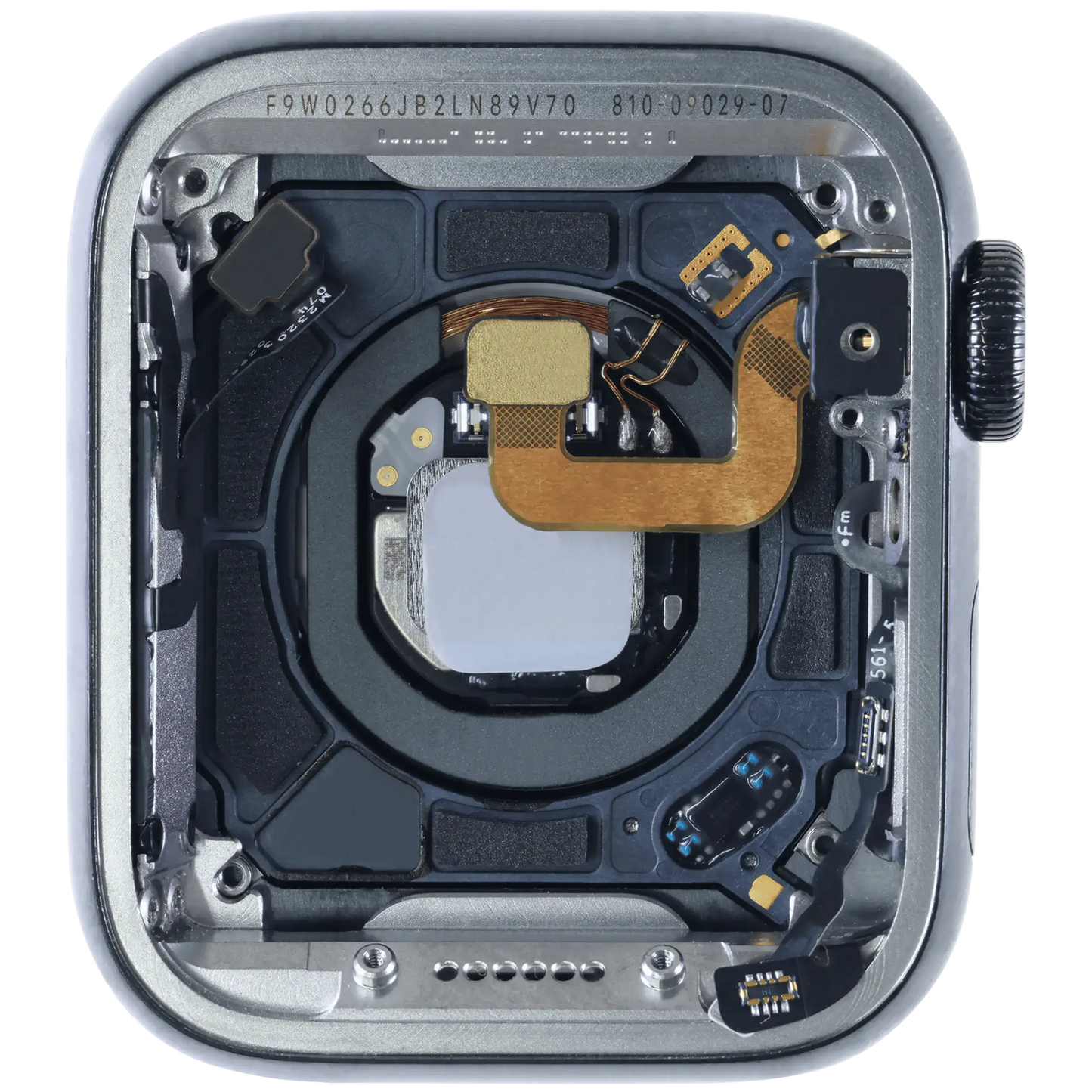 Housing Assembly Compatible For Watch Series 6 (40MM) (Used OEM Pull: Grade A) (Stainless / Space Black)