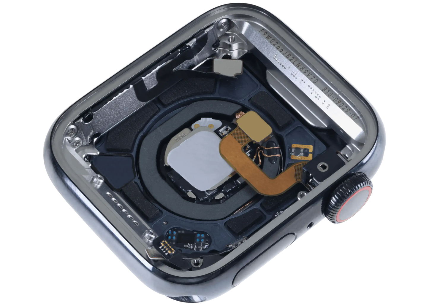 Housing Assembly Compatible For Watch Series 6 (40MM) (Used OEM Pull: Grade A) (Stainless / Space Black)
