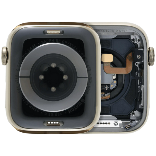 Housing Assembly Compatible For Watch Series 6 (44MM) (Used OEM Pull: Grade A) (Stainless / Gold)
