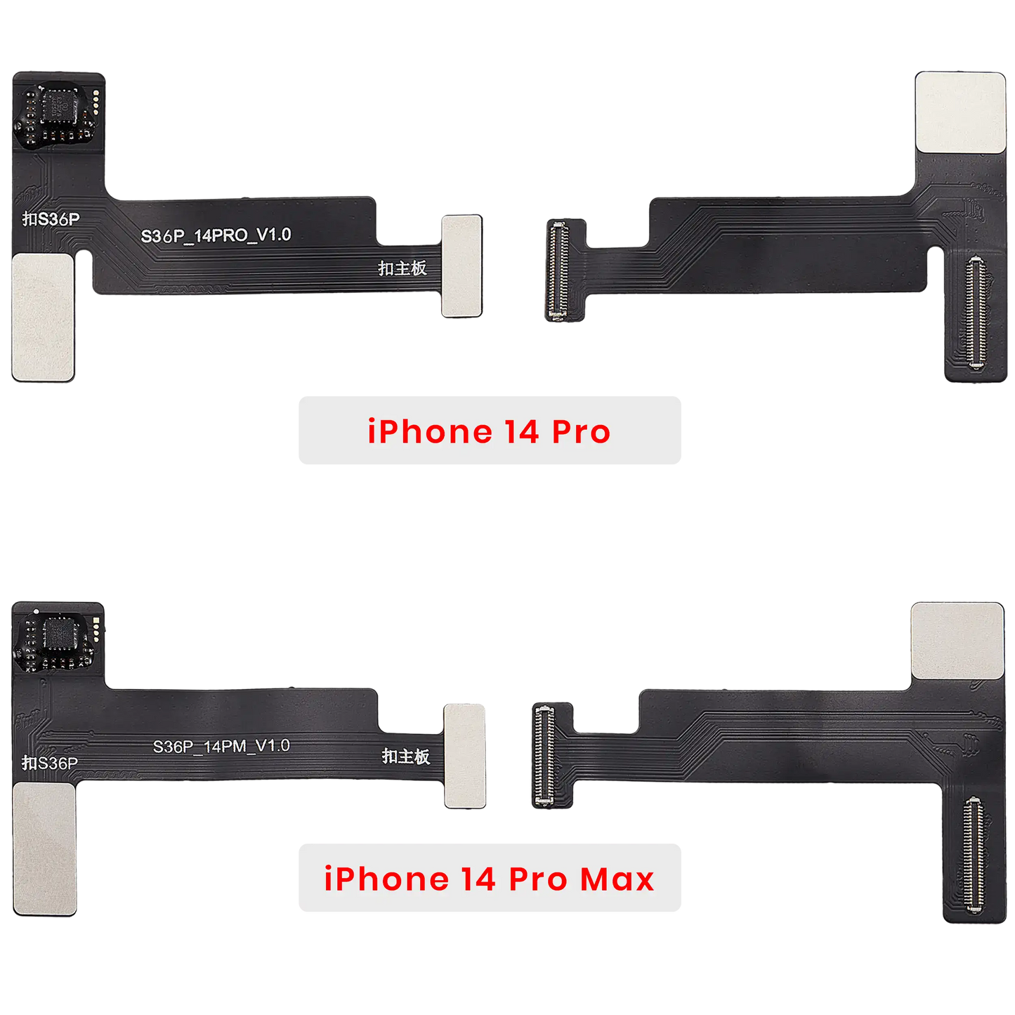 S36P Universal Screen For iPhone 13 Pro / 13 Pro Max / 14 Pro / 14 Pro Max / 15 Pro / 15 Pro Max / 16 Pro / 16 Pro Max Motherboard Detection (JCID)
