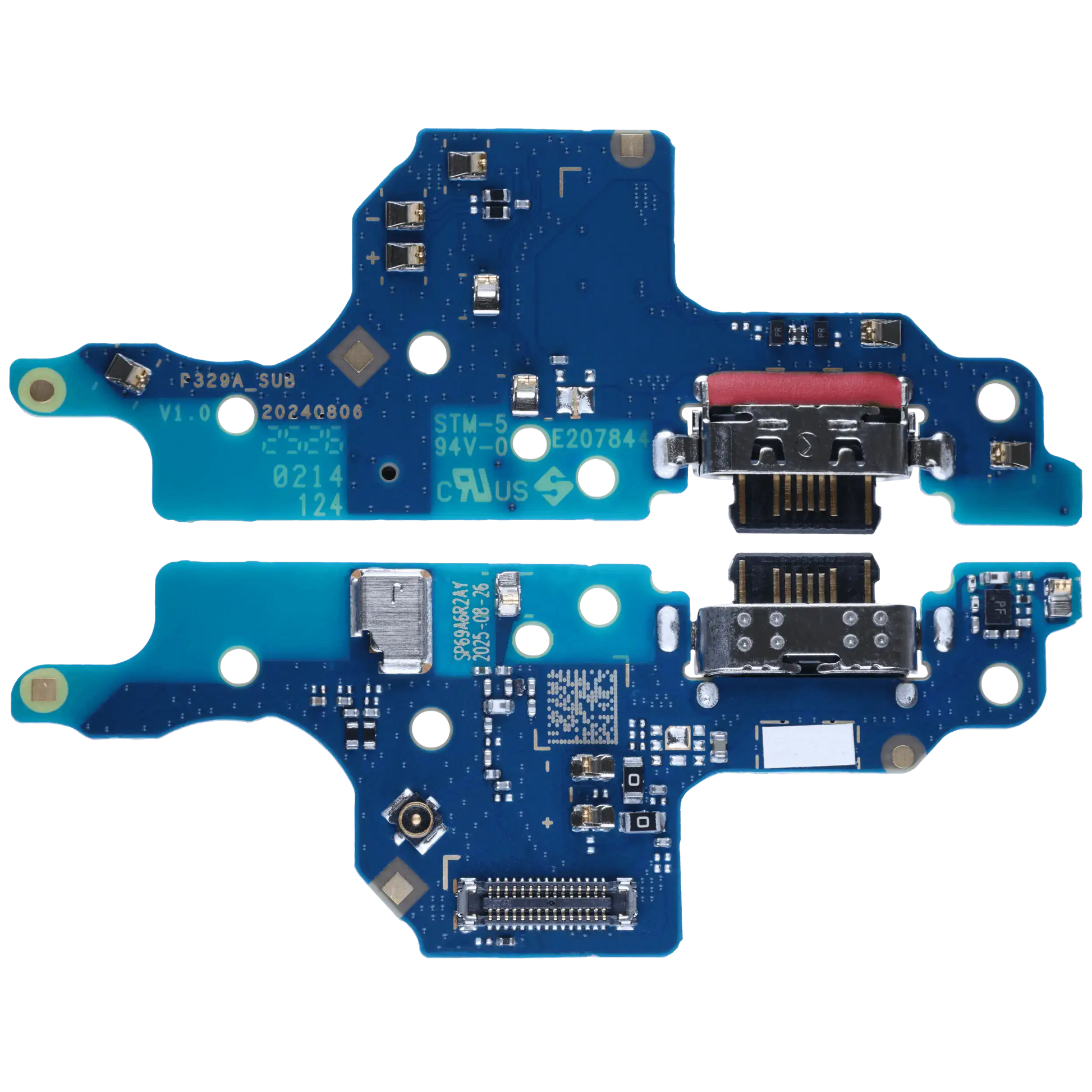 Charging Port Board For Motorola Moto G15 (XT2521 /2025) (Genuine OEM) replacement part SKU 107082546569 image 2