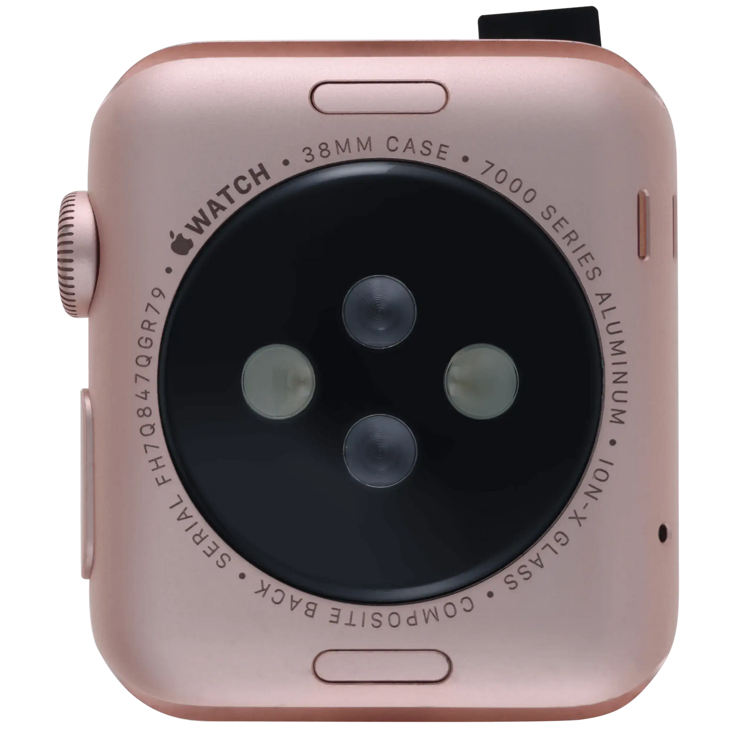 Housing Assembly Compatible For Watch Series 1 (38MM) (Used OEM Pull: Grade A) (Stainless / Rose Gold)