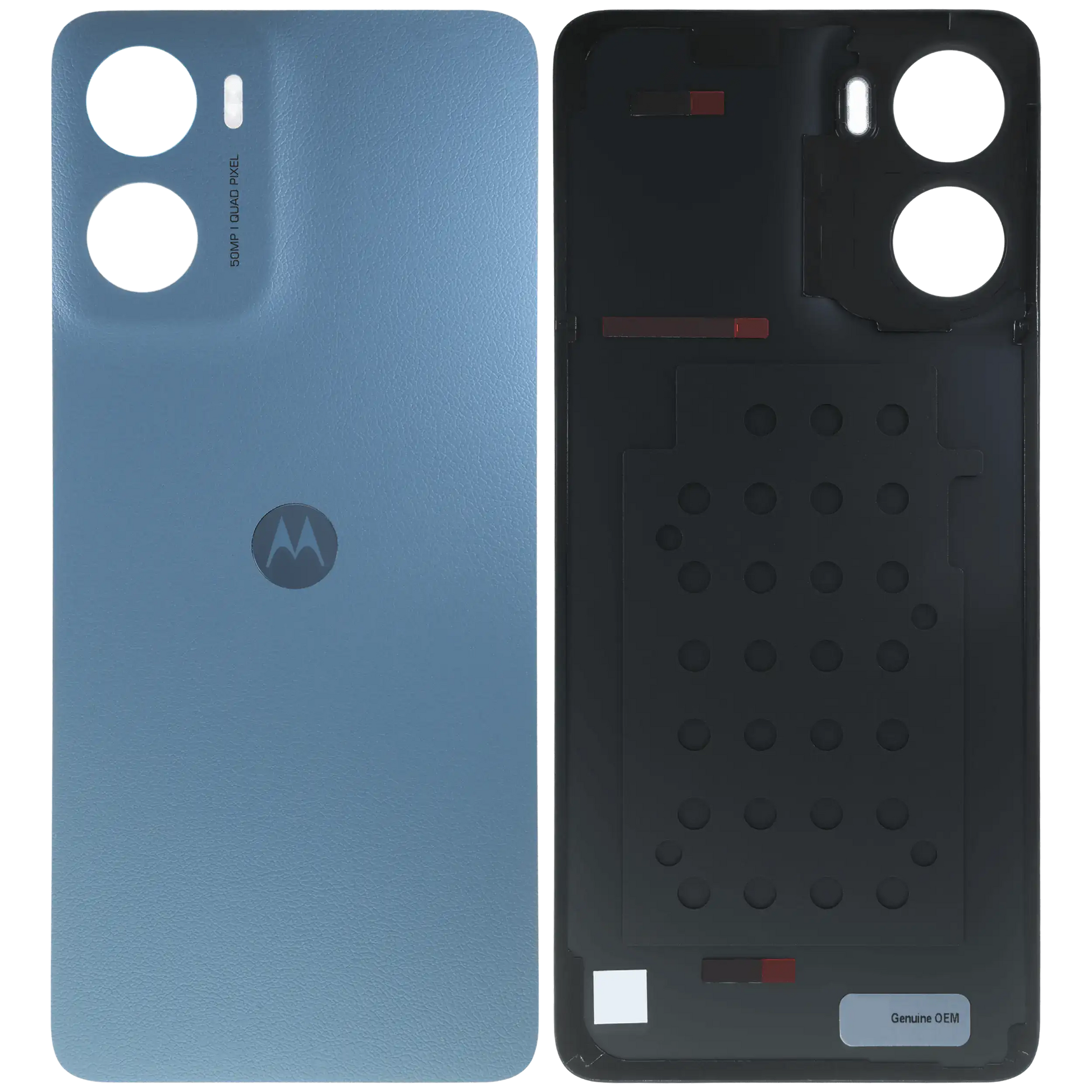 Back Cover Glass For Motorola Moto G05 (XT2523 /2025) (Genuine OEM) (Misty Blue) replacement part SKU 107082546545 image 2
