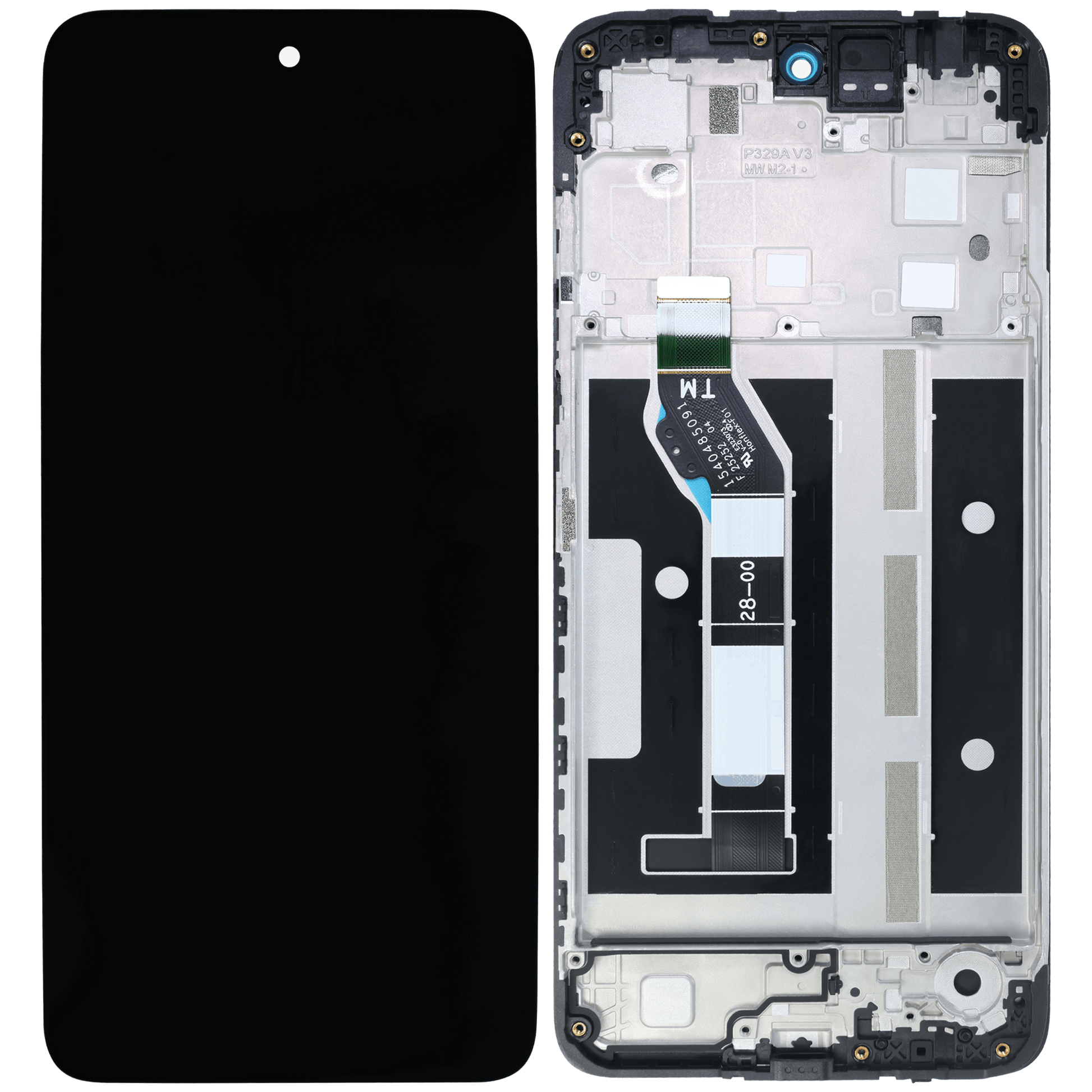 LCD Assembly With Frame For Motorola Moto G15 Power (XT2521-5 /2025) (Genuine OEM) (All Colors) replacement part SKU 107082546575 image 6