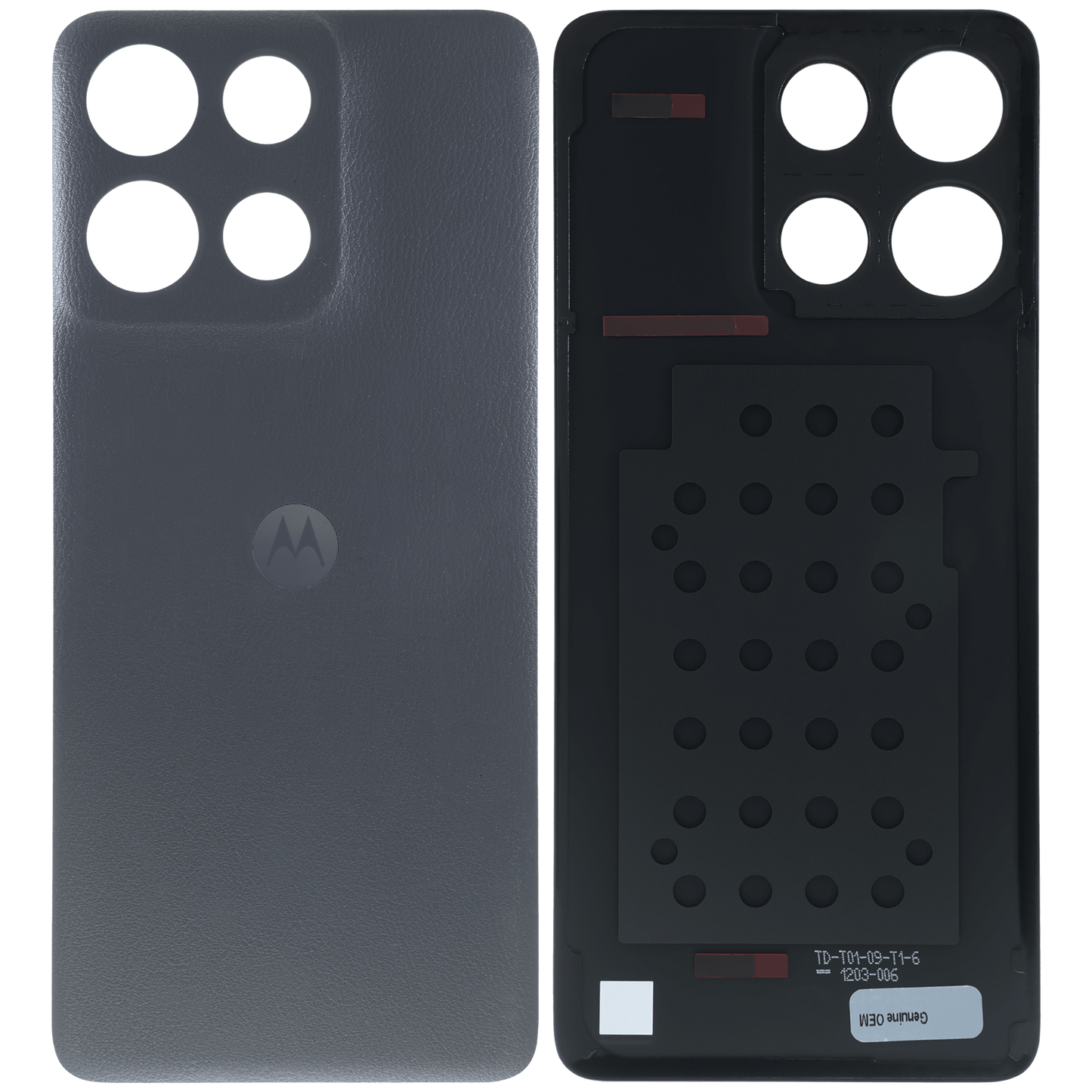 Back Cover Glass For Motorola Moto G15 Power (XT2521-5 /2025) (Genuine OEM) (Gravity Grey) replacement part SKU 107082546582 image 2