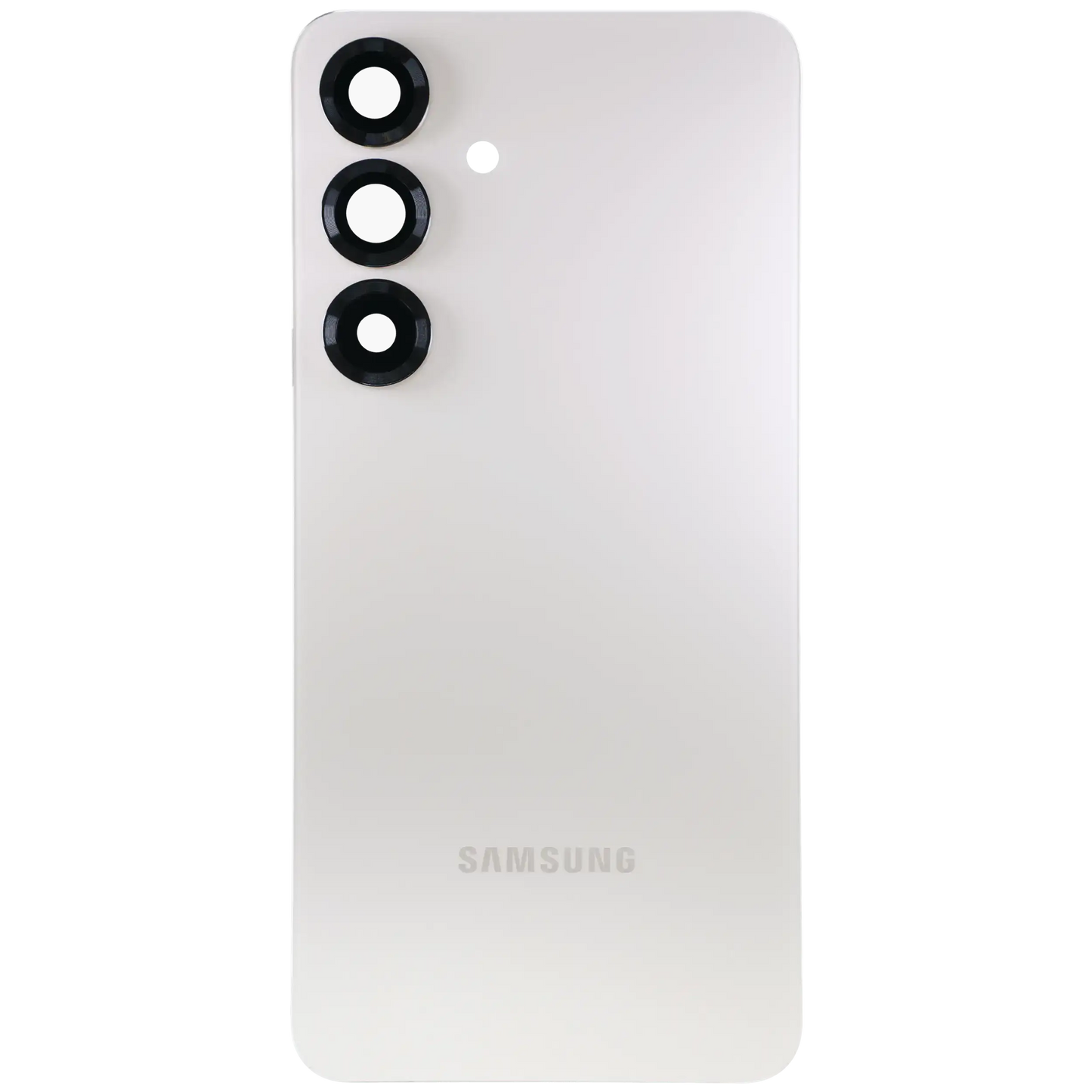 Back Cover Glass With Camera Lens For Samsung Galaxy S25 5G (Service Pack) (Pink Gold)