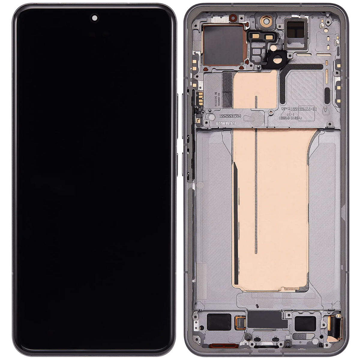 OLED Assembly With Frame For Xiaomi 15 Pro (Refurbished) (Black) – repair part compatibility view – OLED Display Replacement for phone repair
