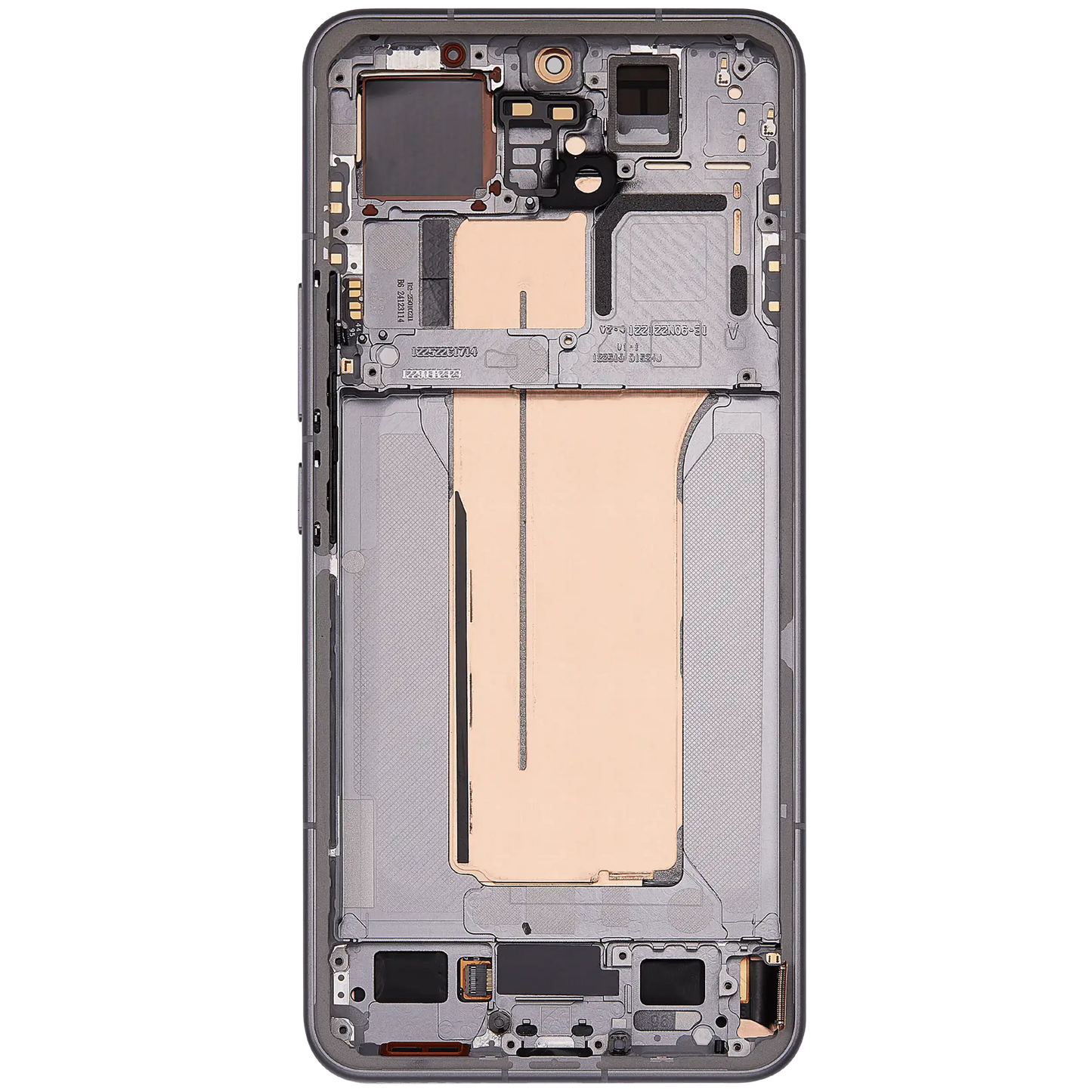 OLED Assembly With Frame For Xiaomi 15 Pro (Refurbished) (Black) – technician repair part view – OLED Display Replacement for phone repair