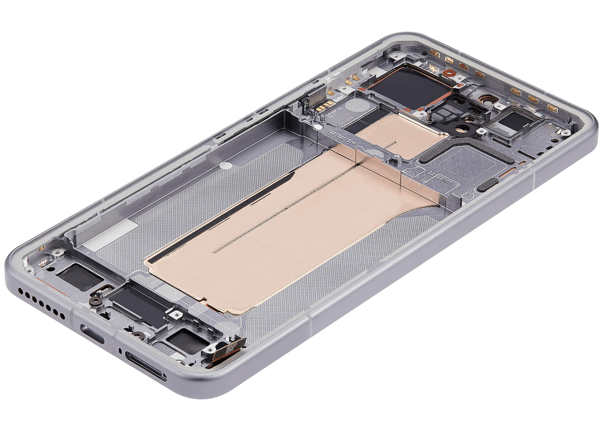 OLED Assembly With Frame For Xiaomi 15 Pro (Refurbished) (Black) – repair component detail view – OLED Display Replacement for phone repair