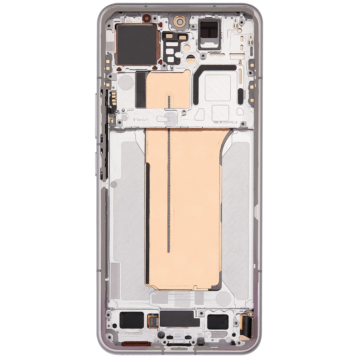 OLED Assembly With Frame For Xiaomi 15 Pro (Refurbished) (White) – technician repair part view – OLED Display Replacement for phone repair