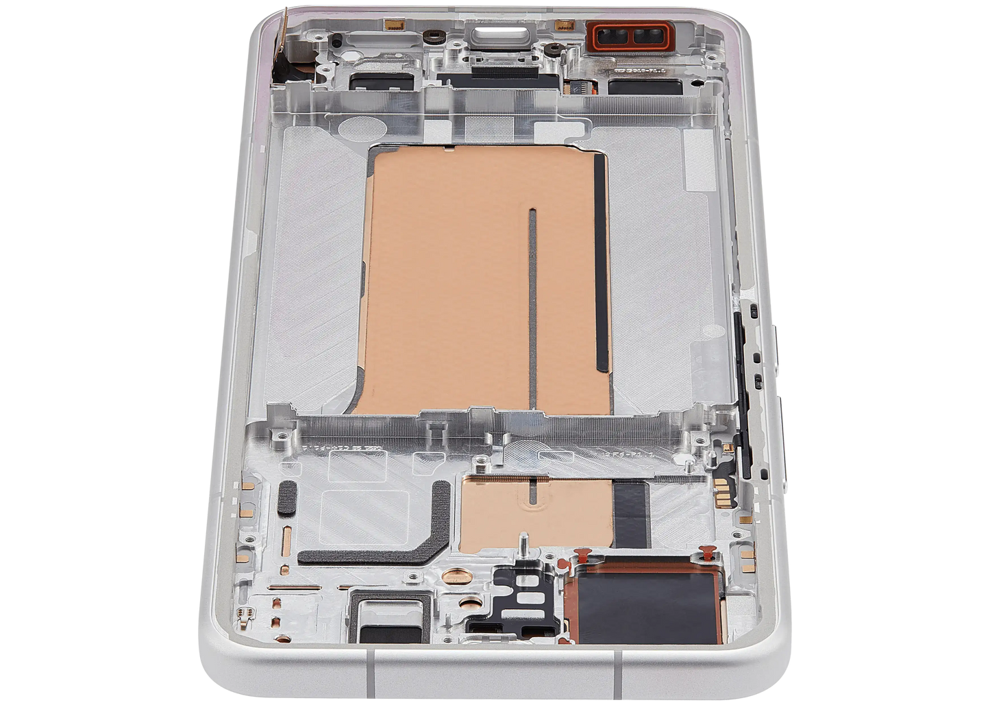 OLED Assembly With Frame For Xiaomi 15 Pro (Refurbished) (White) – device repair component close-up – OLED Display Replacement for phone repair