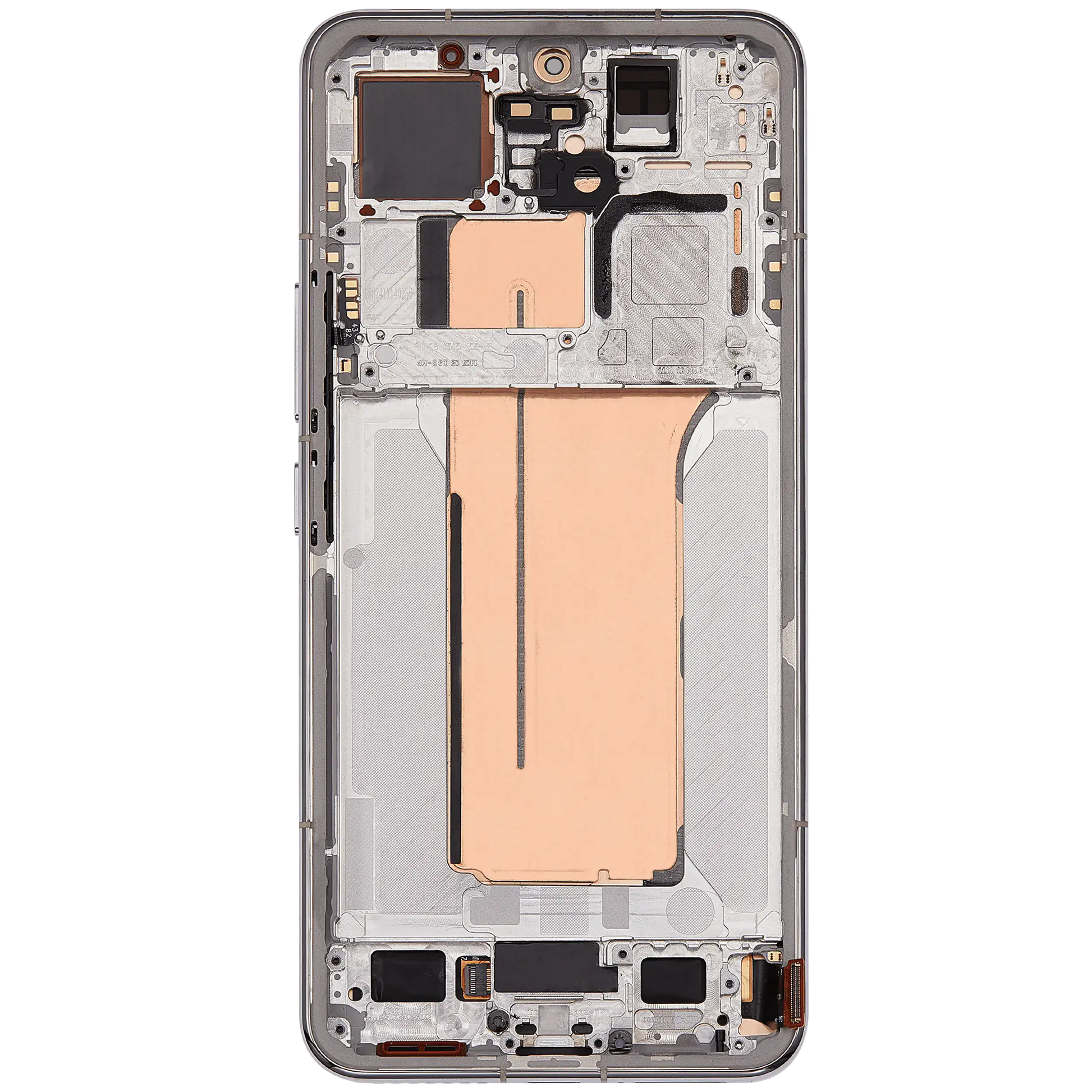 OLED Assembly With Frame For Xiaomi 15 Pro (Refurbished) (Silver) – technician repair part view – OLED Display Replacement for phone repair