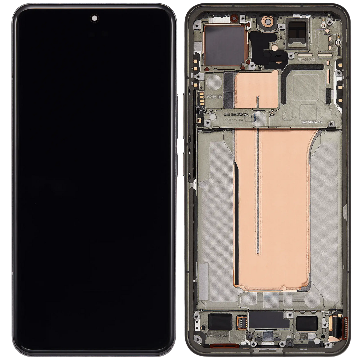 OLED Assembly With Frame For Xiaomi 15 Pro (Refurbished) (Green) – repair part compatibility view – OLED Display Replacement for phone repair