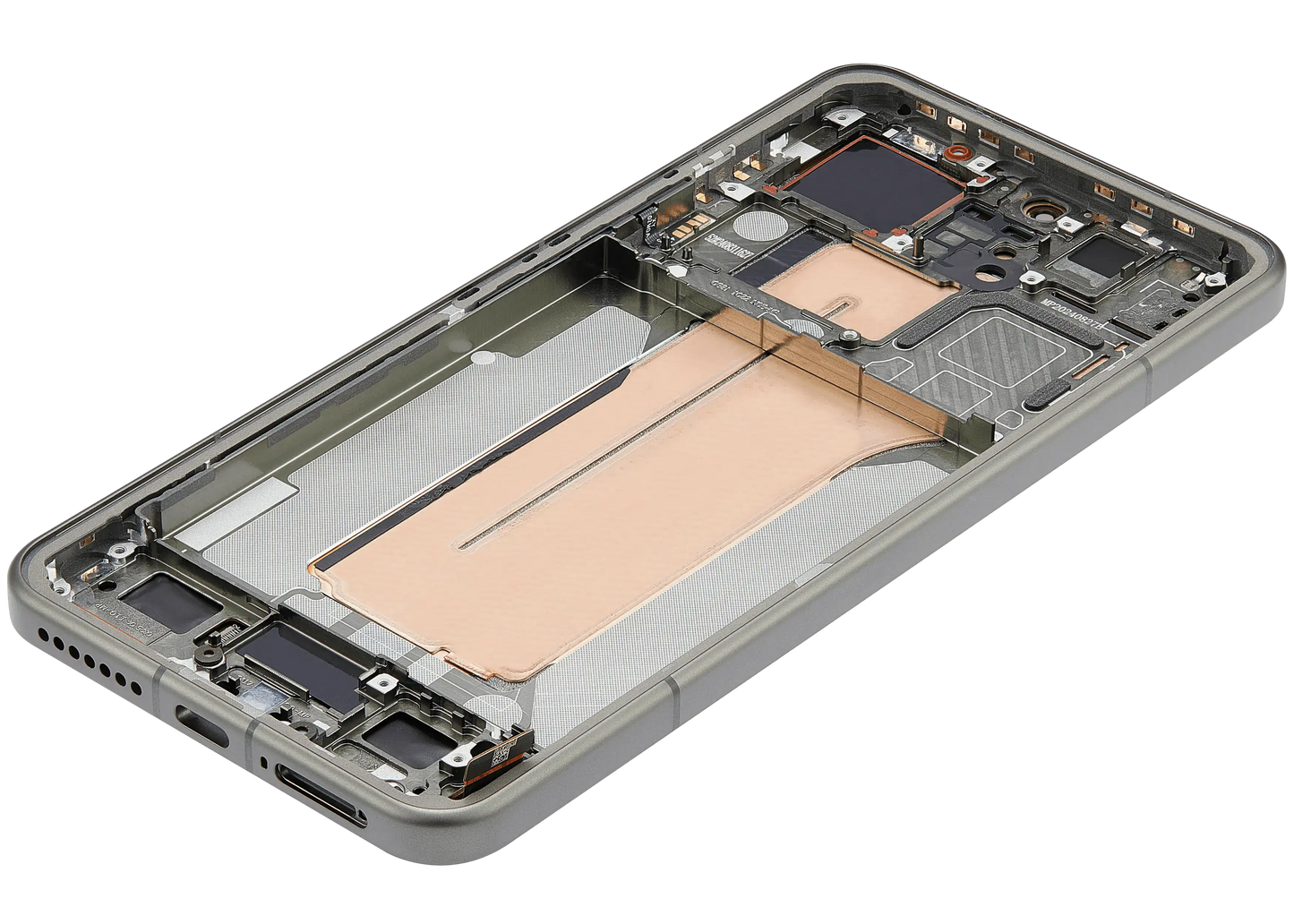 OLED Assembly With Frame For Xiaomi 15 Pro (Refurbished) (Green) – repair component detail view – OLED Display Replacement for phone repair