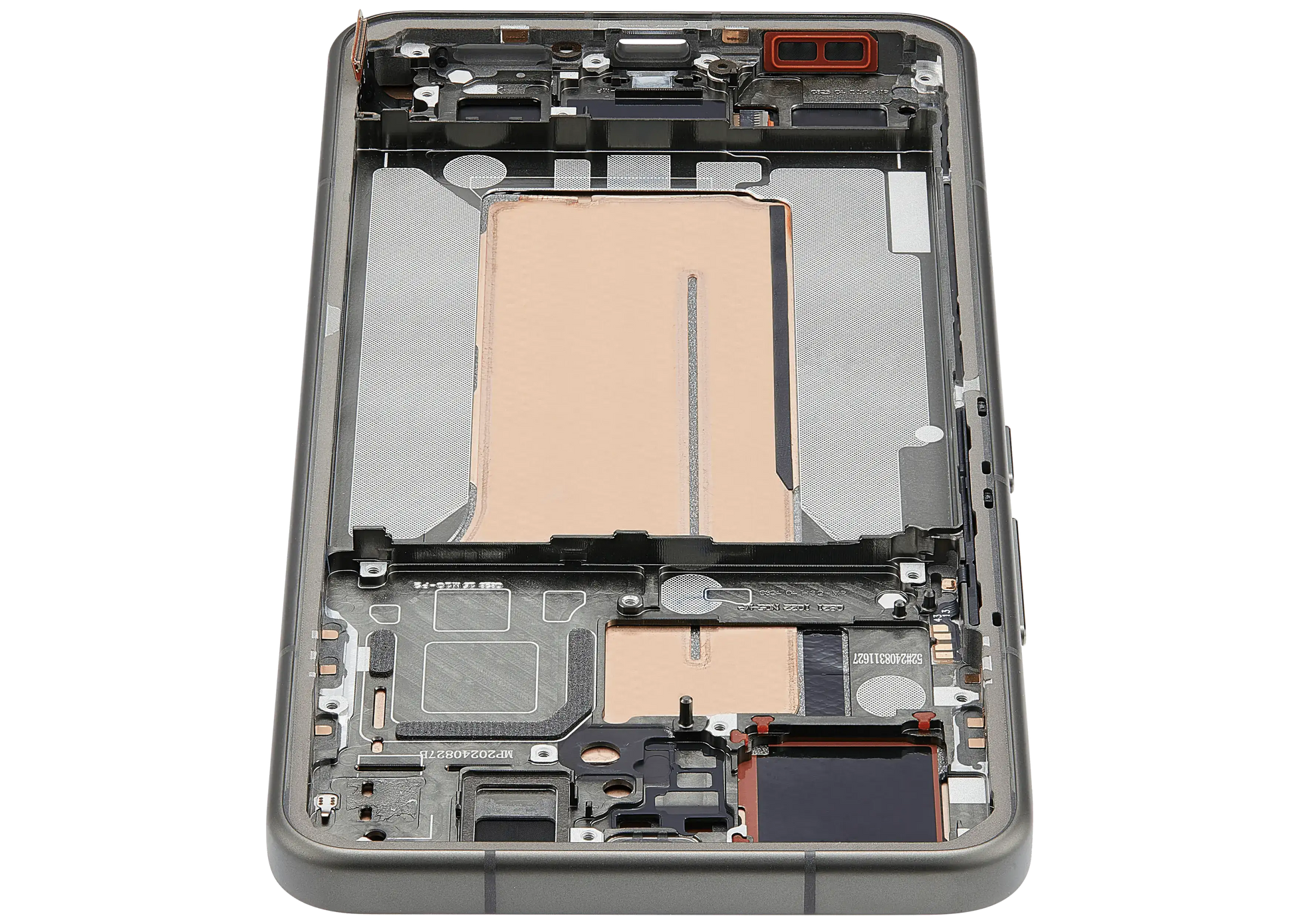 OLED Assembly With Frame For Xiaomi 15 Pro (Refurbished) (Green) – device repair component close-up – OLED Display Replacement for phone repair