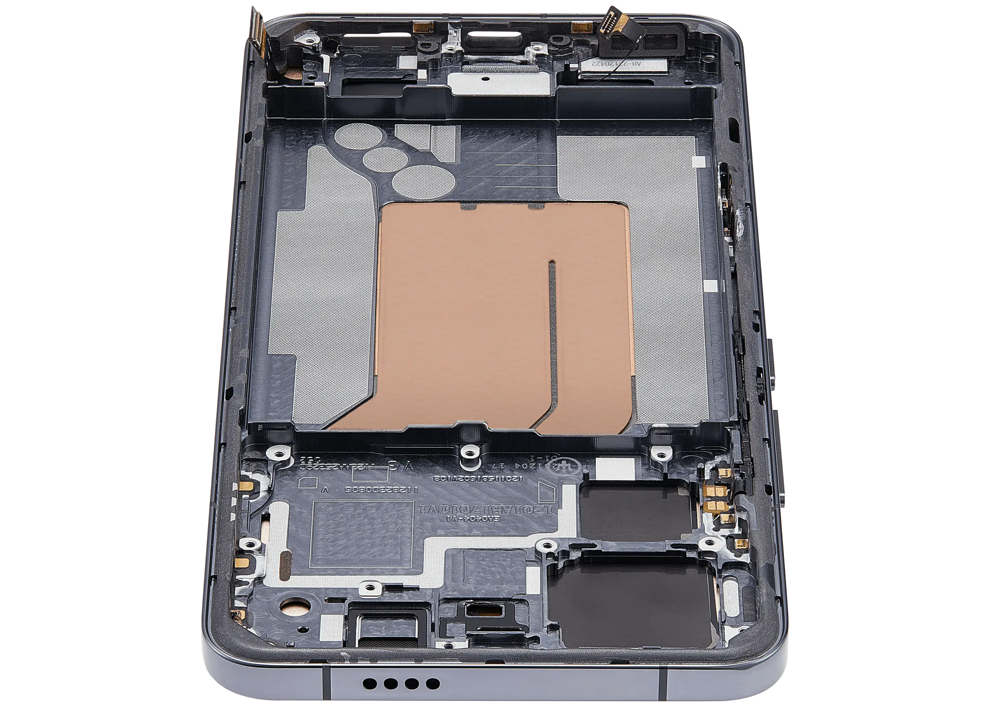 OLED Assembly With Frame For Xiaomi 14 Pro (Refurbished) (Black) – device repair component close-up – OLED Display Replacement for phone repair