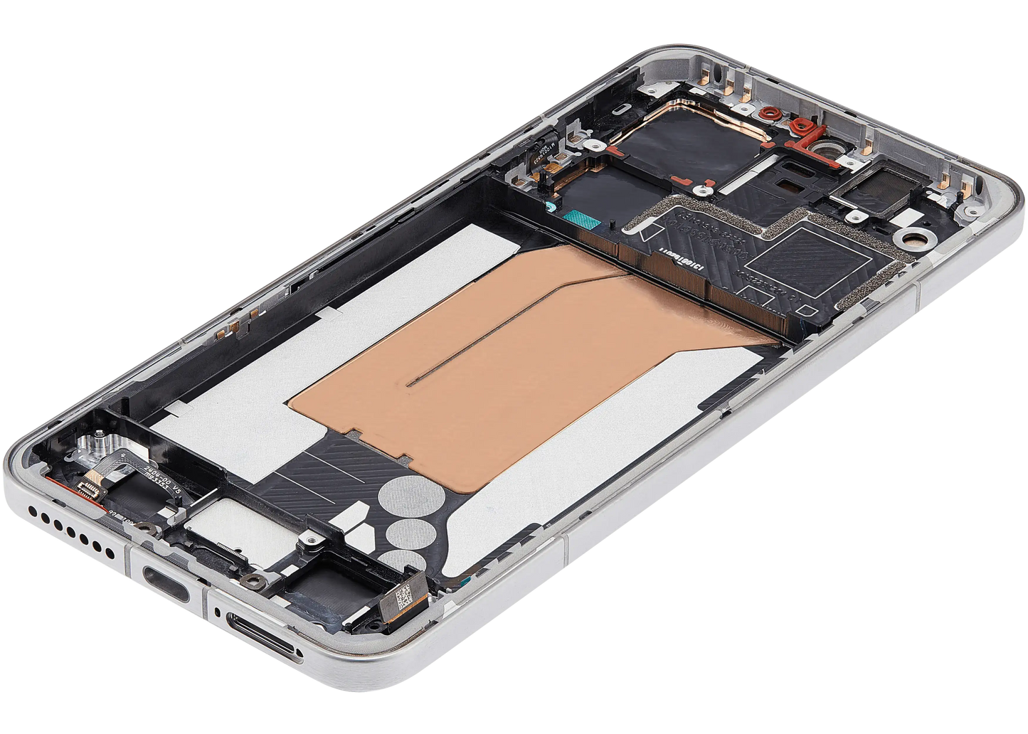OLED Assembly With Frame For Xiaomi 14 Pro (Refurbished) (Titanium) – repair component detail view – OLED Display Replacement for phone repair