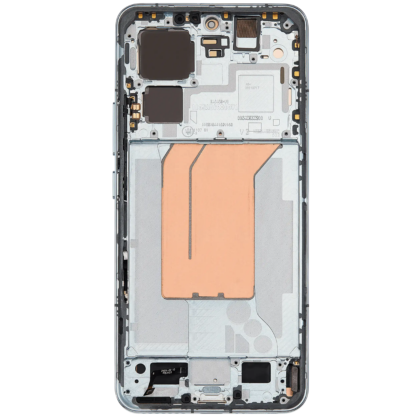 OLED Assembly With Frame For Xiaomi 14 Pro (Refurbished) (Green) – technician repair part view – OLED Display Replacement for phone repair