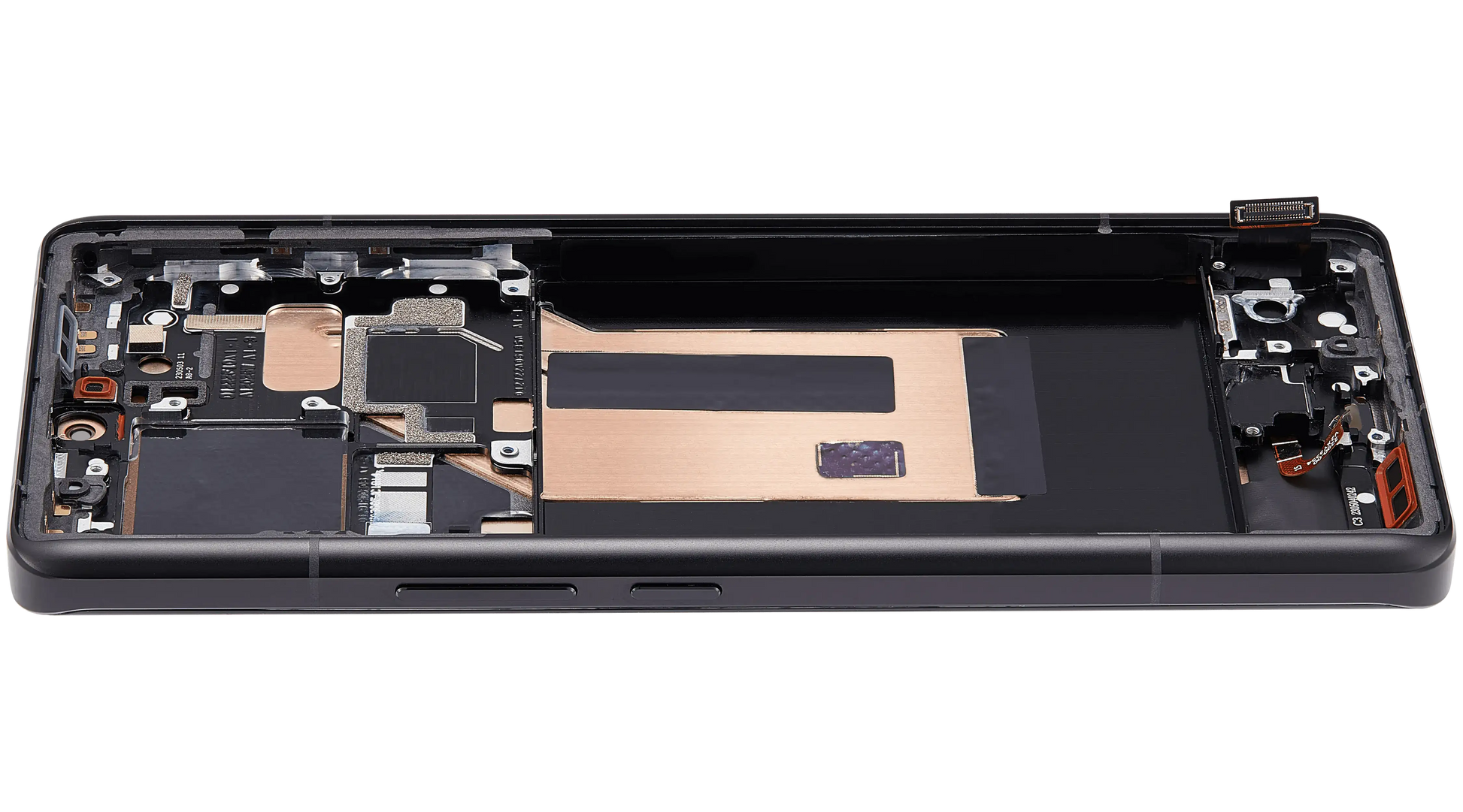 OLED Assembly With Frame For Xiaomi 13 Ultra (Refurbished) (Black) – replacement component detailed view – OLED Display Replacement for phone repair