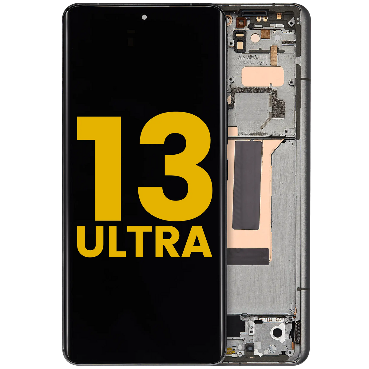 OLED Assembly With Frame For Xiaomi 13 Ultra (Refurbished) (Olive Green) – replacement part product view – OLED Display Replacement for phone repair