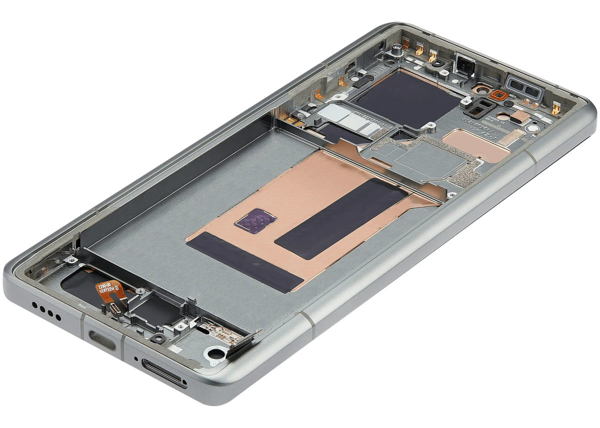 OLED Assembly With Frame For Xiaomi 13 Ultra (Refurbished) (Olive Green) – repair component detail view – OLED Display Replacement for phone repair