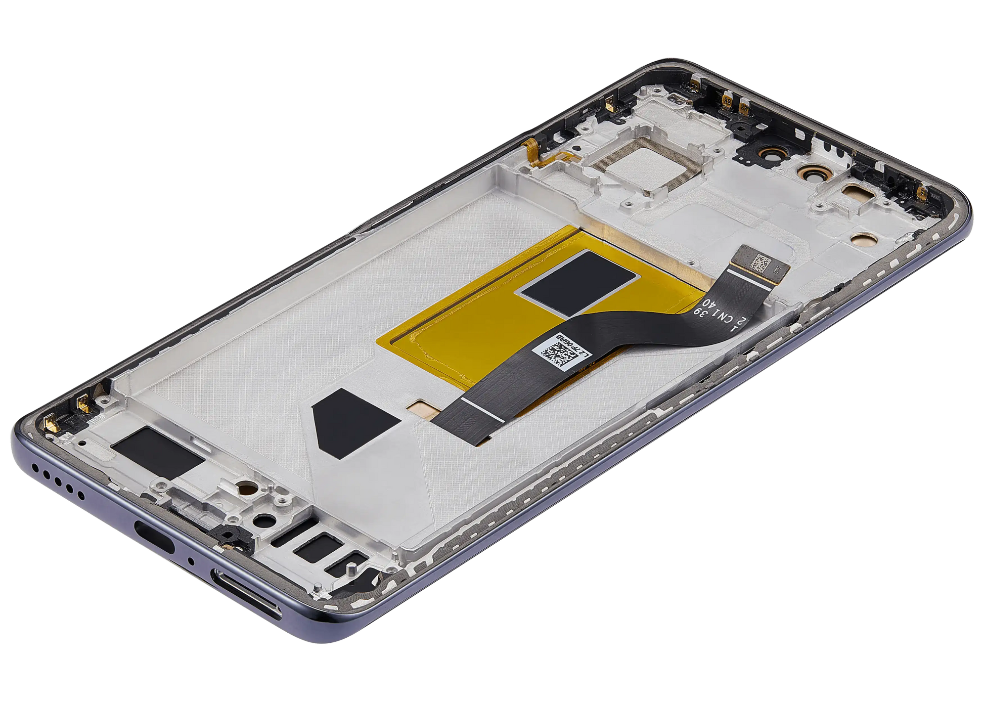 OLED Assembly With Frame For Xiaomi 13 Lite / Civi 2 (Refurbished) (Black) – repair component detail view – OLED Display Replacement for phone repair