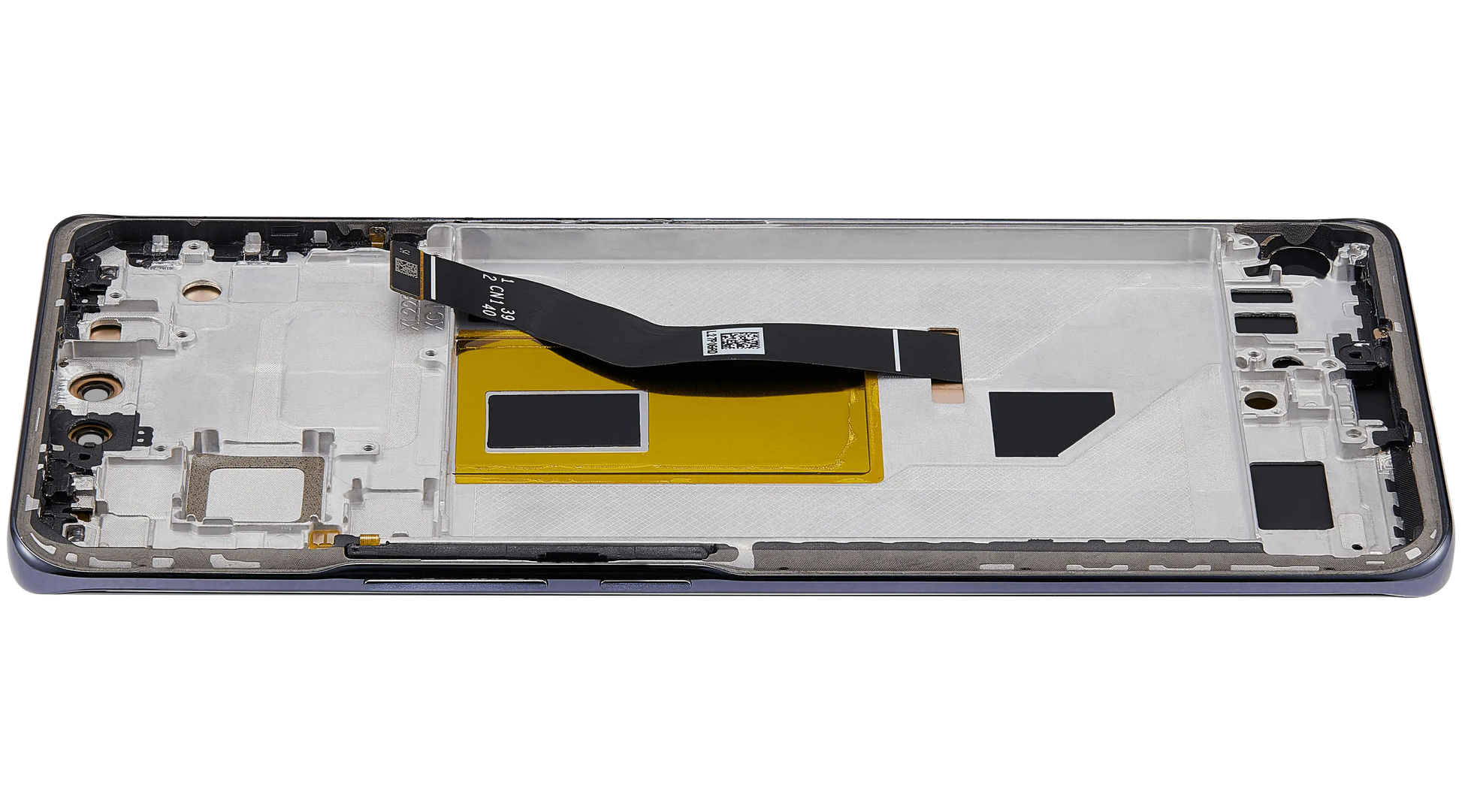 OLED Assembly With Frame For Xiaomi 13 Lite / Civi 2 (Refurbished) (Black) – replacement component detailed view – OLED Display Replacement for phone repair