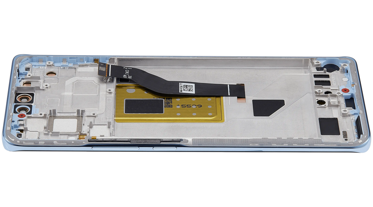 OLED Assembly With Frame For Xiaomi 13 Lite / Civi 2 (Refurbished) (Lite blue) – replacement component detailed view – OLED Display Replacement for phone repair